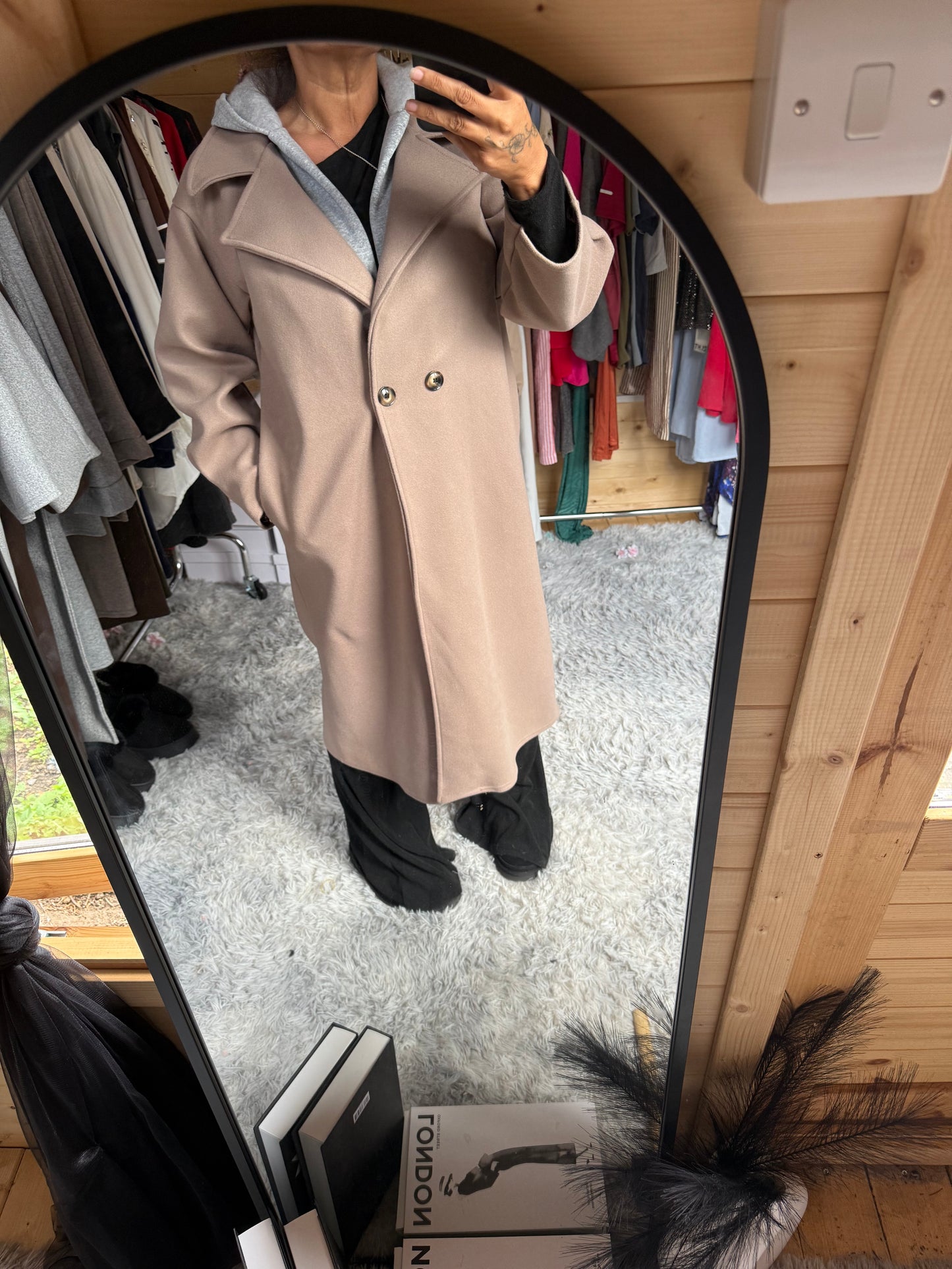 Demi dems hoodie coat