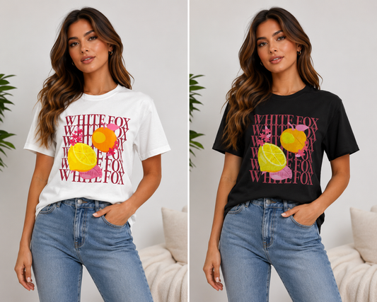 White fox Tshirt